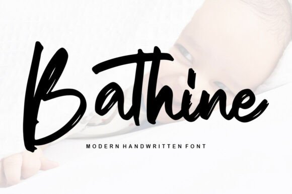 Bathine: The Elegant Script Font for Modern Designers