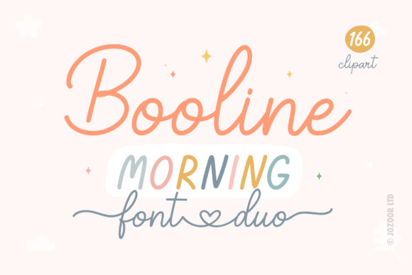 Booline Morning: A Charming Typeface for Elegant Design