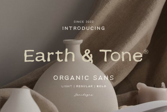 Earth Tone: The Elegant Sans Serif for Modern Design