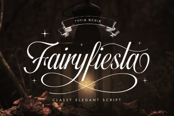 Fairyfiesta: Elevating Design with Elegant Copperplate Script