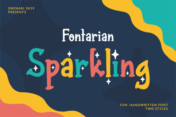 Fontarian Sparkling: Elevate Your Designs with Unique Handwriting