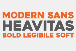 Heavitas: The Modern Sans Serif for Bold Design