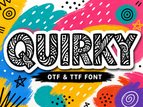 Quirky: Unleashing Bold Typography for Unforgettable Branding