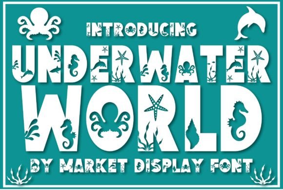 Underwater World: A Playful Font for Joyful Design