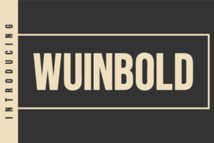 Wuinbold: The Elegant Sans Serif for Modern Design
