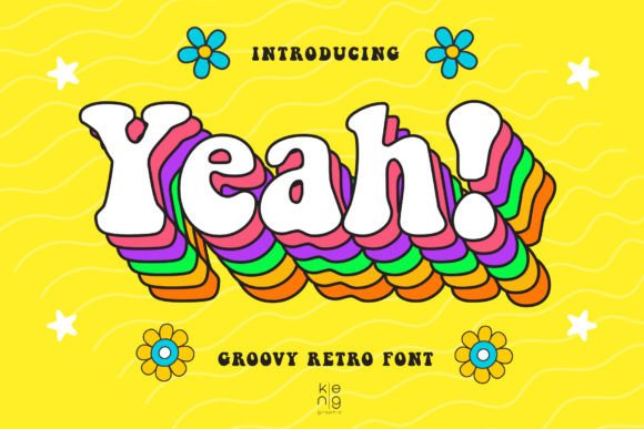 Yeah: The Bold Comic Font for Impactful Design